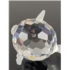 Image 4 : 3pc Swarovski Silver Crystal Pufferfish Figurines
