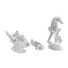 Image 1 : Three Swarovski Crystal South Sea Figurines, Seahorse and Fish