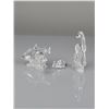 Image 2 : Three Swarovski Crystal South Sea Figurines, Seahorse and Fish