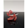 Image 3 : Swarovski Crystal Figurine, Red Siamese Fighting Fish