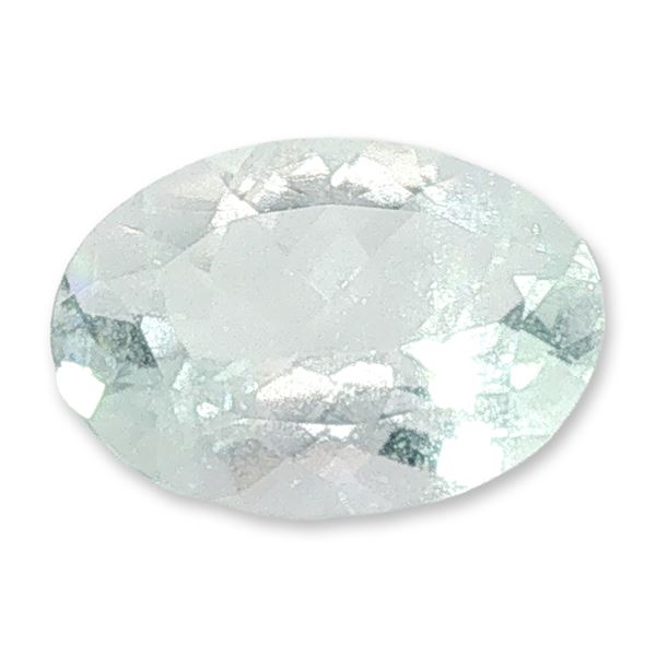 Loose Oval Cut Aquamarine Gemstone