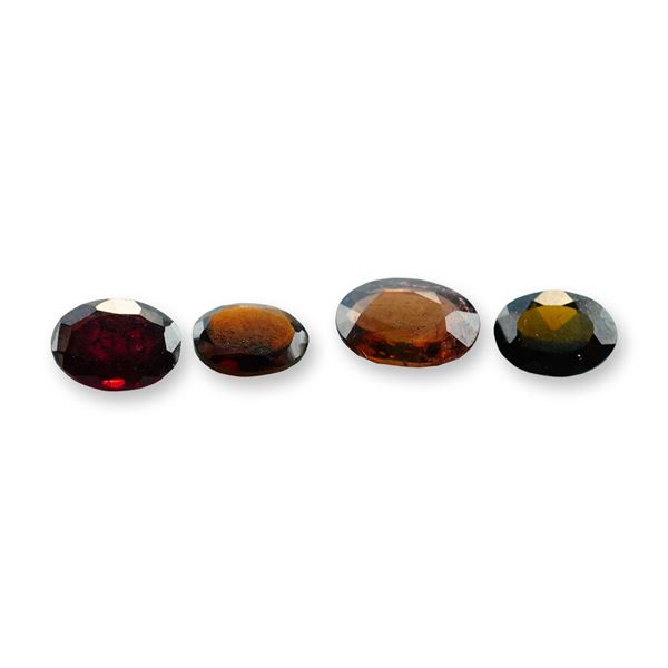 4pc Smoky Quartz Gemstones
