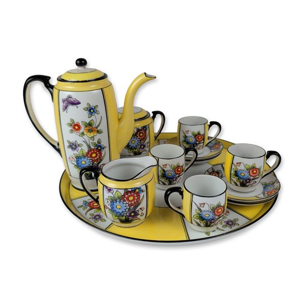 12pc Noritake Porcelain Miniature Tea Set