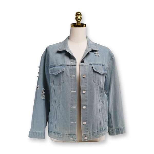 Ai Le Er Women's Jean Jacket from Holt Maison de Luxe, Where Is My Mind