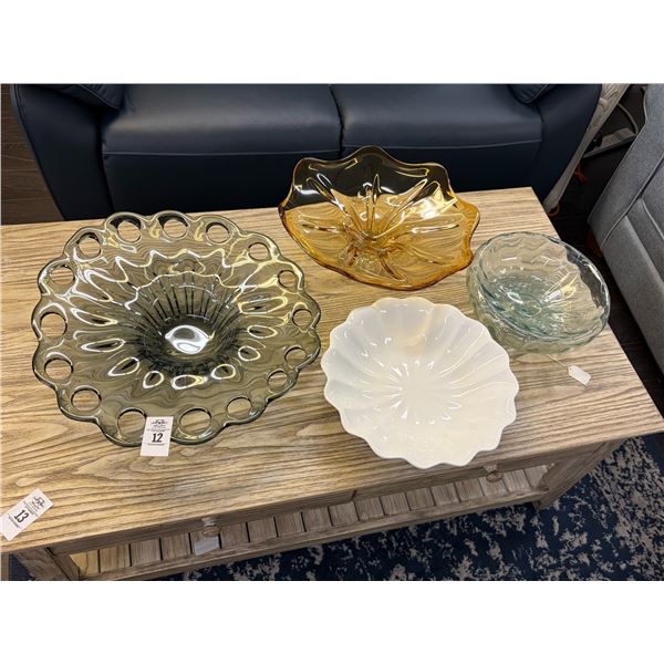 Decorator Glass Bowls - 4