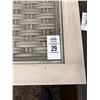 Image 6 : Beige Wood Glass Top w/Wicker Drawer Storage, Hall Table, End Tables - 5 Pc Set