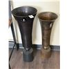 Image 1 : Metal  25"/30"  Vases - 2