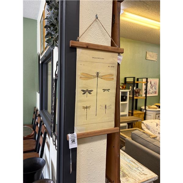 Dragonfly/Floral Tapestries - 2