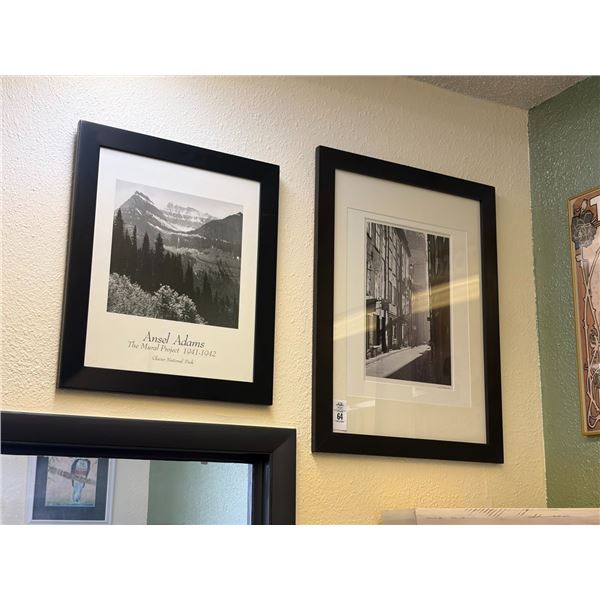 Ansel Adams/Other Black/White Photos Framed - 2