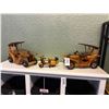 Image 1 : Wooden Antique Cars/Scooter - 3