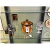 Image 2 : Copper Lidded Bin, Cocktail Glass Set