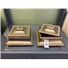 Image 1 : Ornate Storage Boxes - Pair