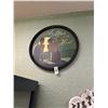 Image 1 : Framed Round Vintage Wall Art  - Affair Of The Heart