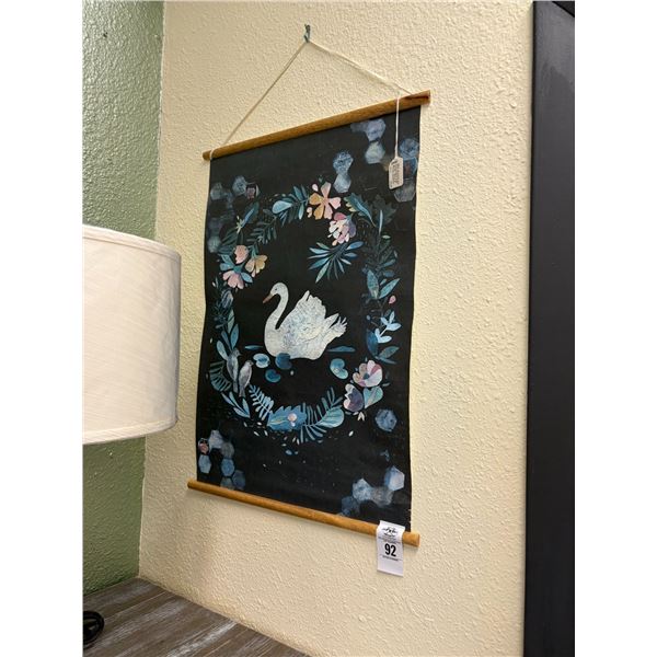 Goose Floral Tapestry