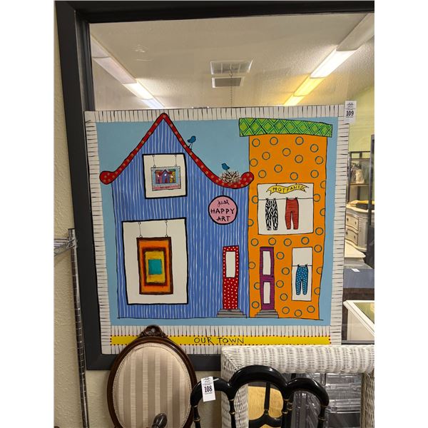 3-Our Town Decorator Wall Art - 3 X $