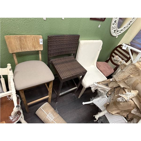 Stools 2, Chairs -2