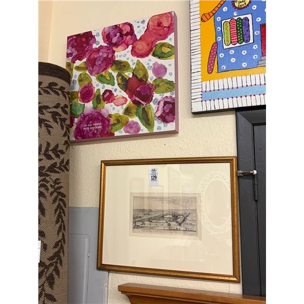 Sketch/Floral Wall Art - 3