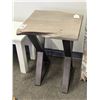 Image 2 : Grey Painted Live Edge Small Table
