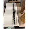 Image 1 : Beach House Elongated Sign