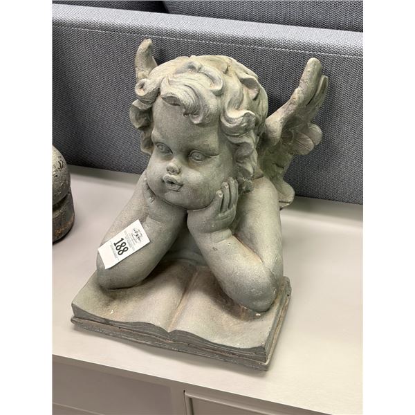 Cast Cherub Small Statuary