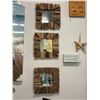 Image 1 : Stick Framed Mirrors Set - 3 -  No Shipping