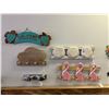Image 1 : Asst. Nautical Wall Hooks 4, Welcom Sign