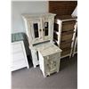 Image 1 : Distressed White/Blue Painted Cabinets - 3