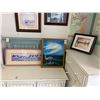 Image 1 : Nautical Framed Wall Art  3 On Cabinet