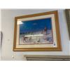 Image 1 : Framed Wall Art of Families on Beach - 24"  X  30"