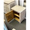 Image 2 : Distressed Beige Small Cabinet