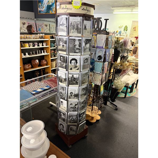 Asst. Vintage Style Greeting Cards on Merchandising Rack