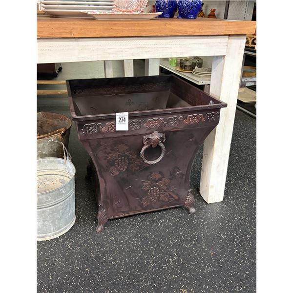 20"   Metal Planter