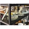 Image 2 : Shelf Lot Decorator Dishes, Glass Fish Dishes, Napkin Rings, Décor