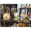 Image 2 : Pineapple Jar, Wine Stoppers, Bells, Dishes, Décor - 3 Shelves