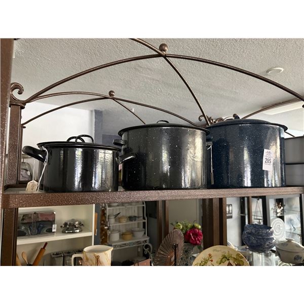 Enamel Stock Pots - 4 - Top Shelf