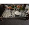 Image 3 : Ornate Dishes, Rooster Picture, Pressed Glass, Dishes, Glassware - 3 Shelves