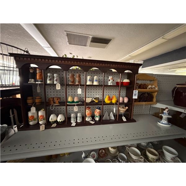 Wooden What Not Shelves, Asst. Decorators Shakers - 2