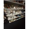 Image 1 : Asst. Cups, Saucers, Shakers, Bowls, Dishes - 4 Shelves
