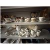 Image 3 : Asst. Cups, Saucers, Shakers, Bowls, Dishes - 4 Shelves