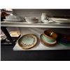 Image 4 : Asst. Cups, Saucers, Shakers, Bowls, Dishes - 4 Shelves