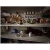 Image 3 : Cut Boards, Cups, Saucers, Pitchers, Ornate Bowls, Décor - 4 Shelves