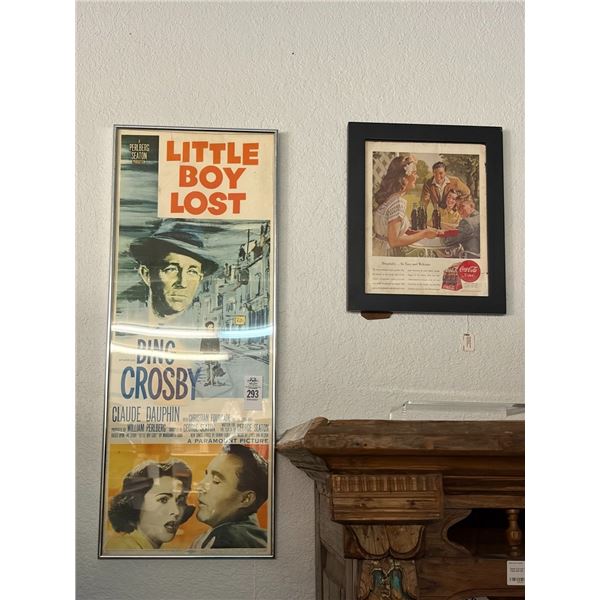 Vintage Coca Cola, Ben Crosby Movie Promotions - 2