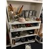 Image 1 : Asst. Kitchenware, Baking Molds, Rolling Pins, Jars, Cookware - Bottom 4 Shelves