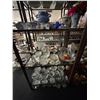 Image 1 : Asst. Pressed Glass, Bowls, Dishes, Glazed Diningware, Vase - 3 Shelves