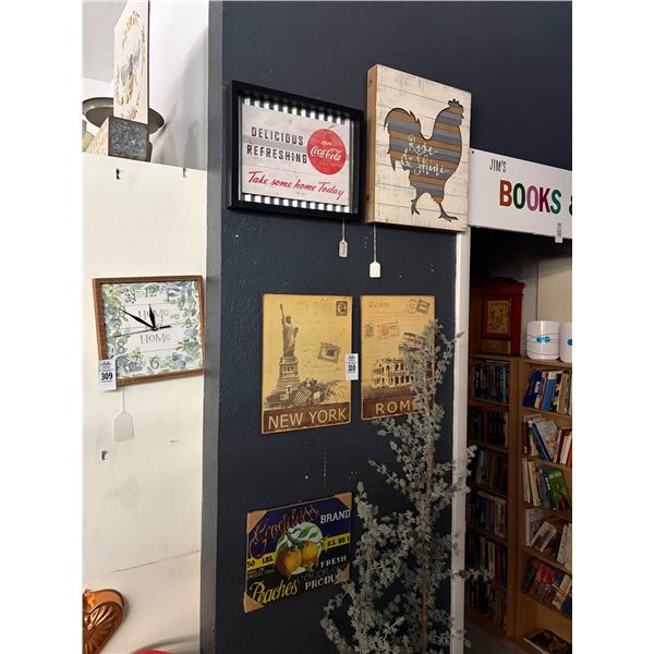 Coca Cola Advertising Sign, Wall Advertising/Décor - 5