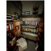 Image 5 : Bookshelves w/Books, Discs, Décor In Closet