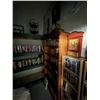 Image 6 : Bookshelves w/Books, Discs, Décor In Closet