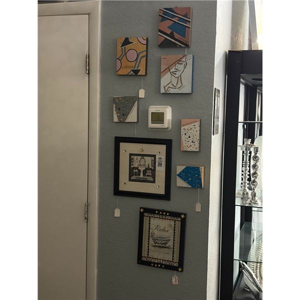 Asst. Small Wall Art/Inspirations - 8