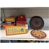 Image 1 : Cigar Boxes, Star Motif Dishes