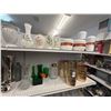 Image 1 : Asst. Decorator Vases, Bowls, Glassware - 4 Shelves